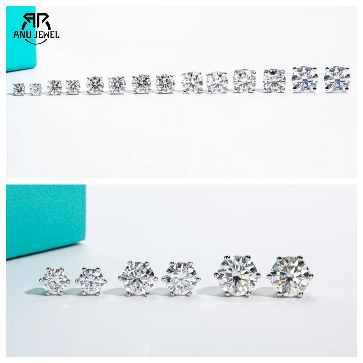 AnuJewel Moissanite Earrings （Not participating in the event.）