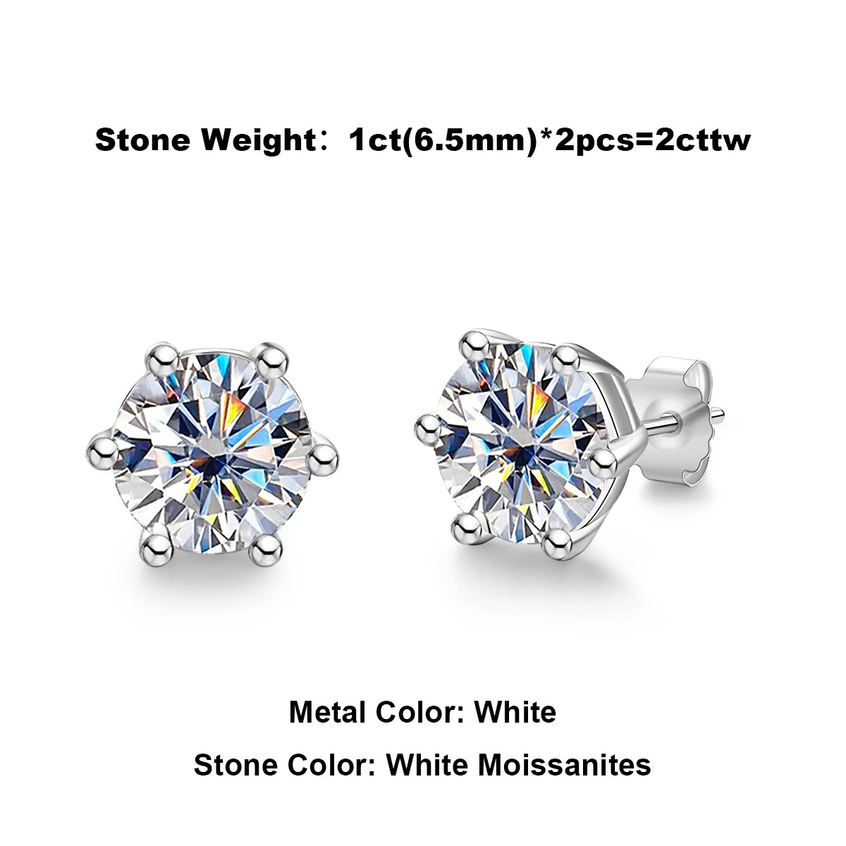 AnuJewel Moissanite Earrings （Not participating in the event.）