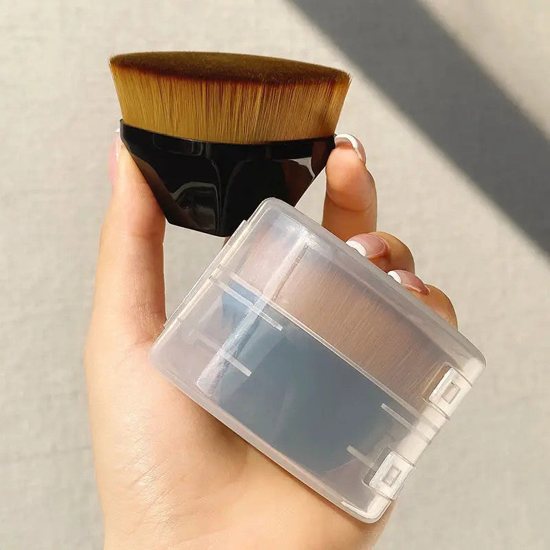แปรงแต่งหน้า แปรงทารองพื้น ขนนุ่ม ทารองพื้นง่าย ใช้กับ บลัชออน Blush on ใช้กับครีมทารองพื้นได้ อุปกรณ์แต่งหน้า Make Up