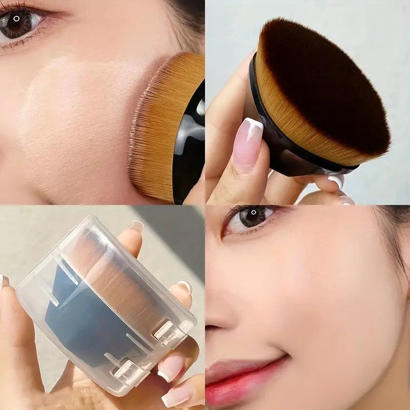 แปรงแต่งหน้า แปรงทารองพื้น ขนนุ่ม ทารองพื้นง่าย ใช้กับ บลัชออน Blush on ใช้กับครีมทารองพื้นได้ อุปกรณ์แต่งหน้า Make Up
