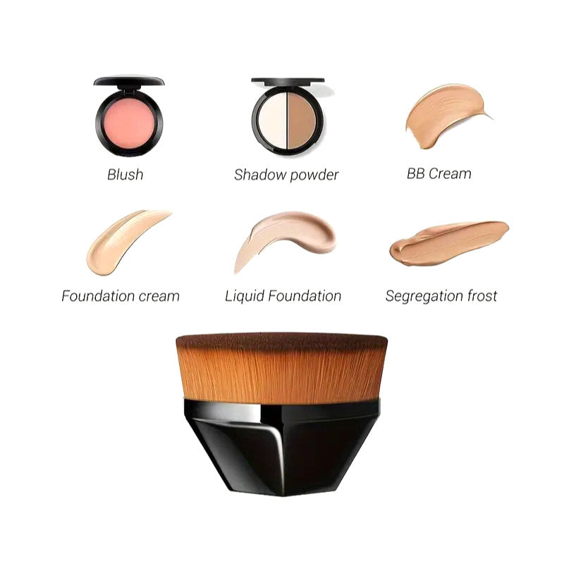 แปรงแต่งหน้า แปรงทารองพื้น ขนนุ่ม ทารองพื้นง่าย ใช้กับ บลัชออน Blush on ใช้กับครีมทารองพื้นได้ อุปกรณ์แต่งหน้า Make Up